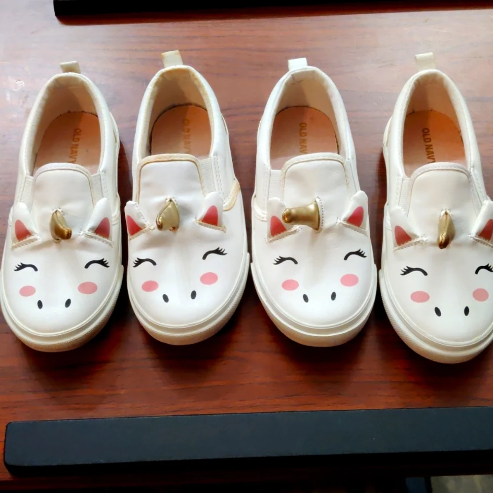 Old Navy Unicorn Shoes (10) - Picture 1 of 6